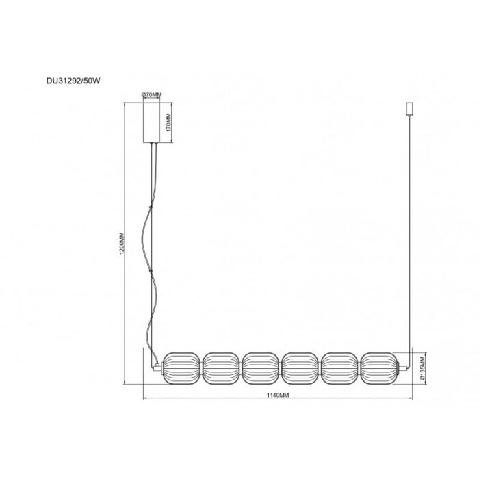 Akari-6-rippvalgusti-du31292-50w-joonis Rippvalgusti Akari 6