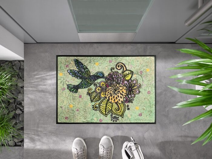 Blütentanz-40x60cm-KT079364-uksematt-miljöö Uksematt Blütentanz