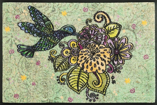 Blütentanz-40x60cm-KT079364-uksematt Uksematt Blütentanz