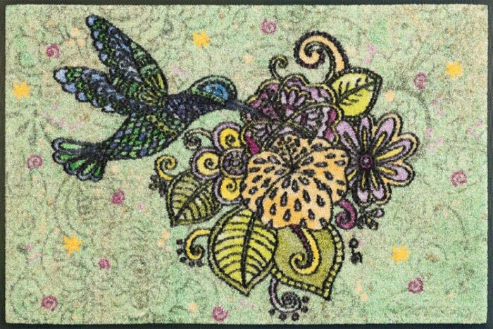 Blütentanz-50x75cm-KT079111-uksematt Uksematt Blütentanz