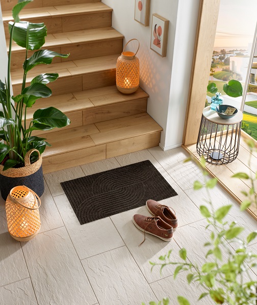 Uksematt Dune Loop dark brown