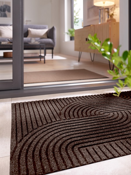 DUNE-Loop-dark-brown-60x90cm-KT079517-uksematt-interjöör-3 Uksematt Dune Loop dark brown