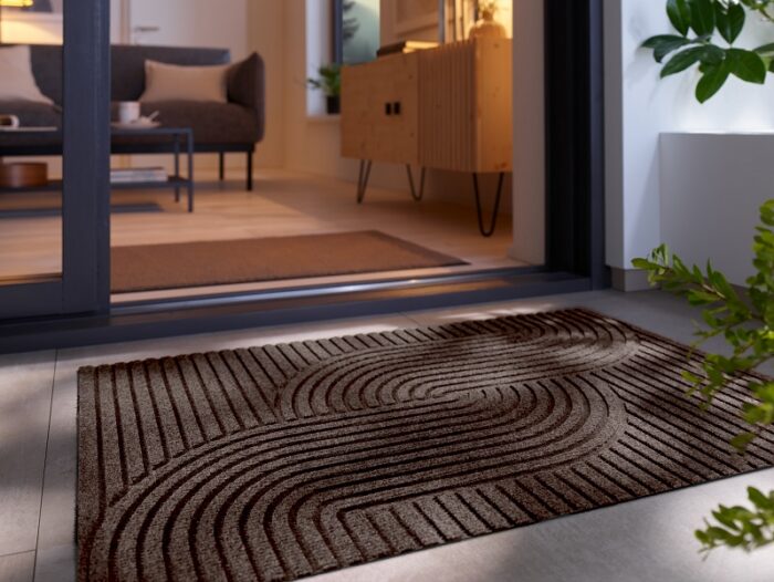 Uksematt Dune Loop dark brown