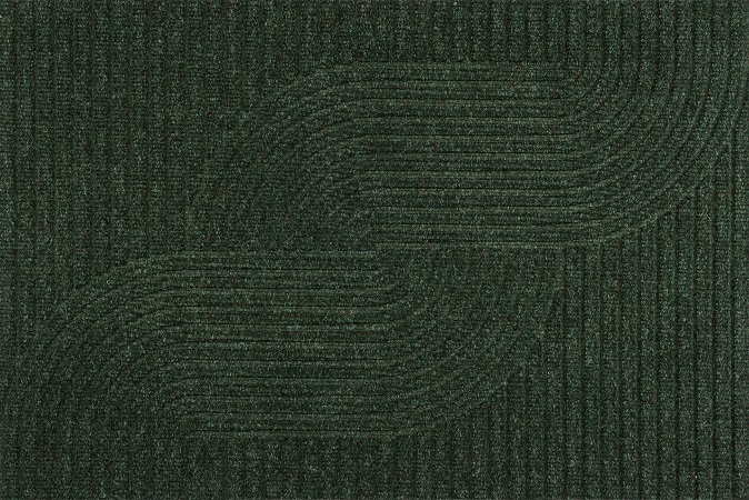 DUNE-Loop-midnight-green-60x90cm-KT079555-uksematt Uksematt Dune Loop midnight green