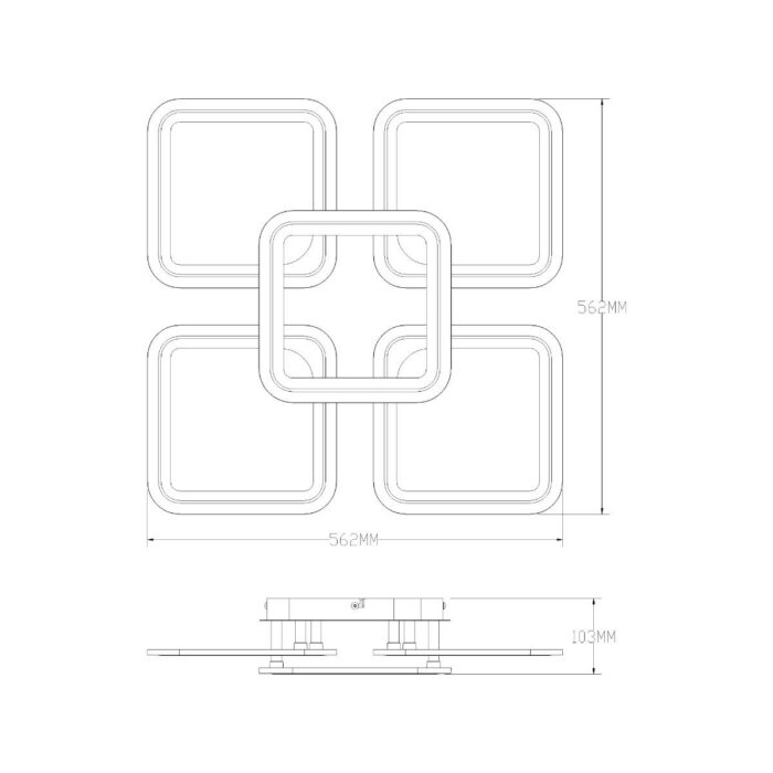 Laevalgusti Stellar White 2