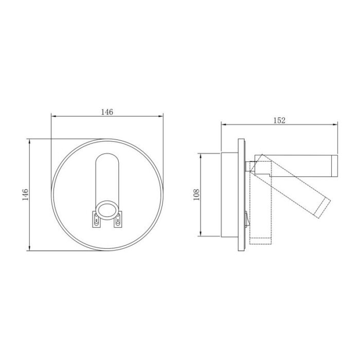circa-black-w4107-bk-seinvalgusti-joonis Seinavalgusti Circa Black