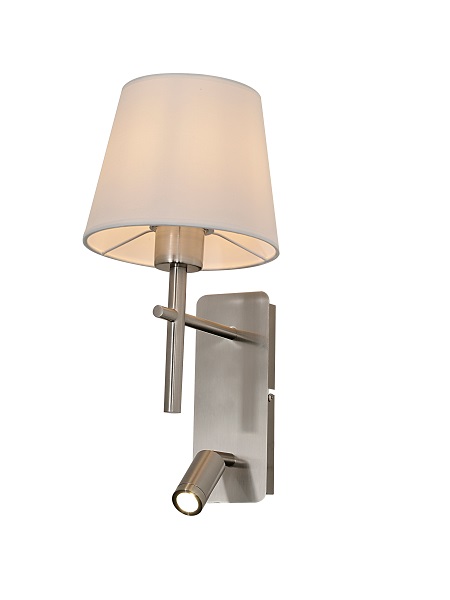 Seinavalgusti Luna Silver