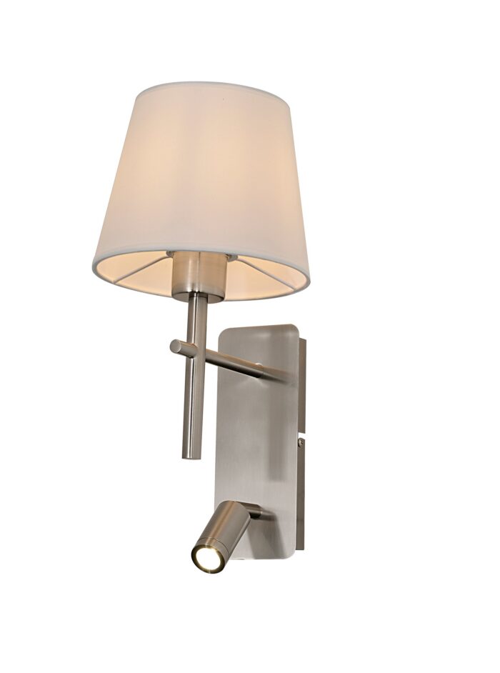 Seinavalgusti Luna Silver